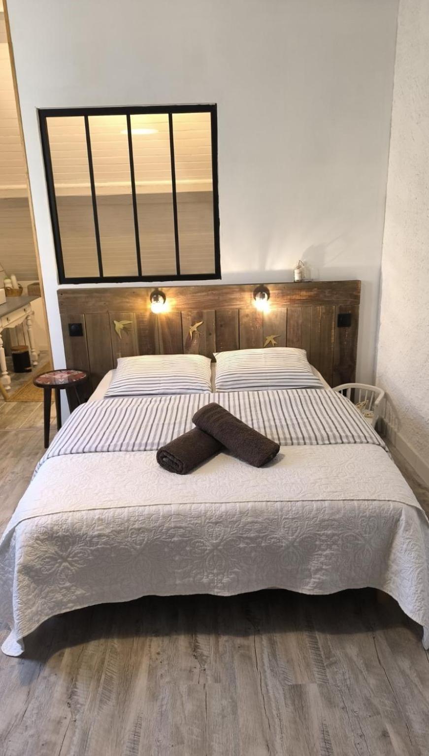 Chambre Telma 2 Pers Avec Piscine "Mon Lit Au Pre" Couples Ou Femmes Seulement Pontours Exterior foto