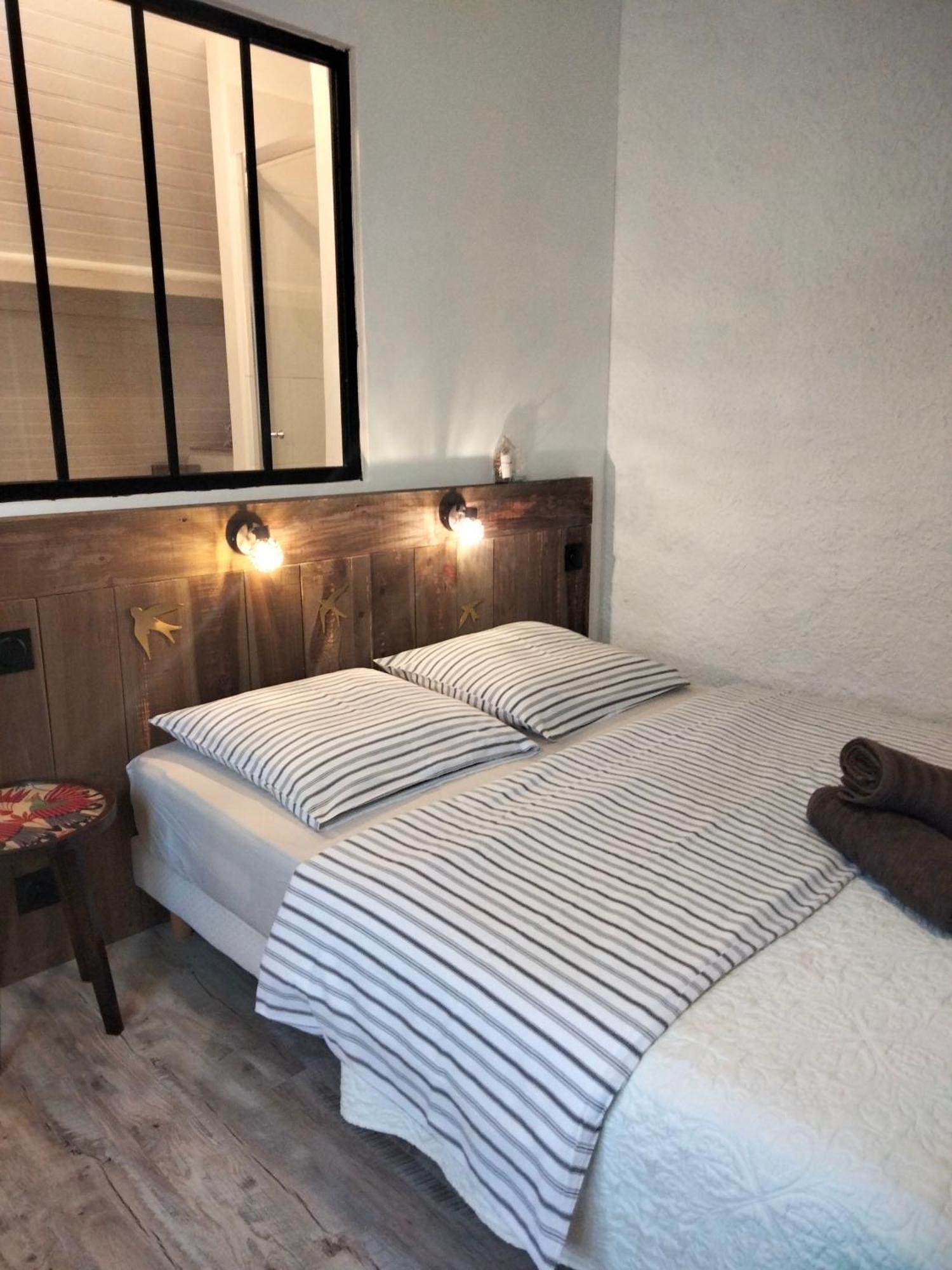 Chambre Telma 2 Pers Avec Piscine "Mon Lit Au Pre" Couples Ou Femmes Seulement Pontours Exterior foto